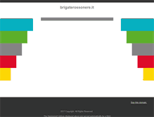 Tablet Screenshot of brigaterossonere.it